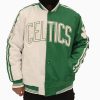Boston Celtics NBA Varsity Satin Jacket