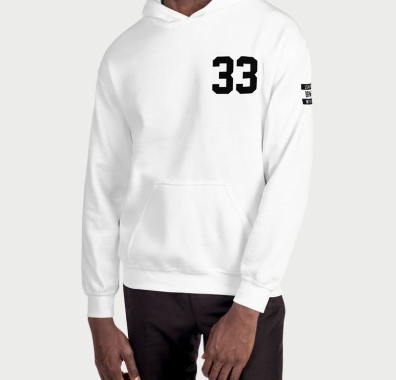 Bryant #33 Lower Merion Everyday White Hoodie