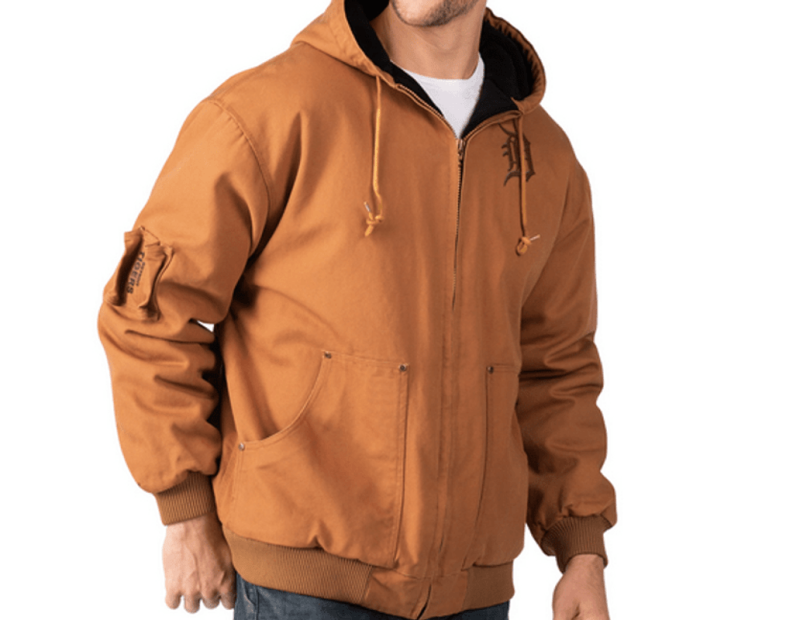 Carl Banks Detroit Tigers Cotton Twill Hooded Jacket