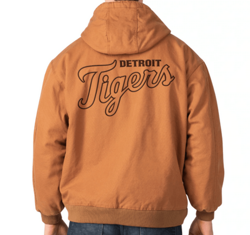 Carl Banks Detroit Tigers Hooded Jacket