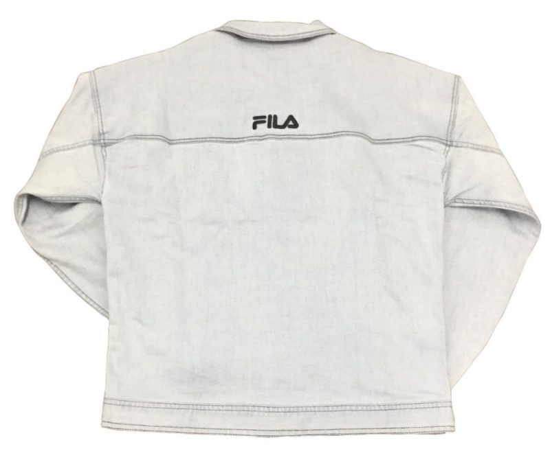 Fila Denim Washington White Denim Jacket