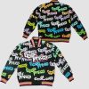 Fresh Prince of Bel Air Academy #14 Black Varsity Jacket