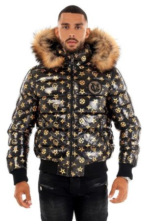 George V-Paris Bomber Puffer Jacket