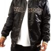 Golden State Warriors Black Satin Jacket