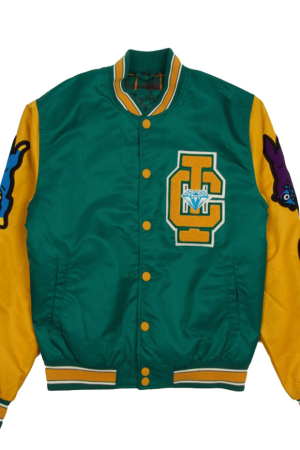 Green Rashomon Bomber Jacket