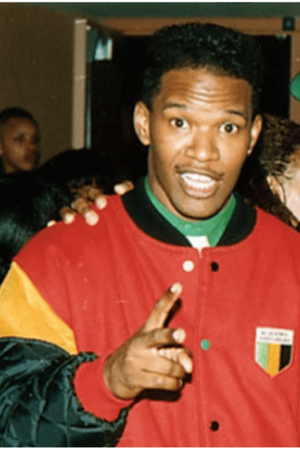 Jamie Foxx Vintage Red Bomber Jacket