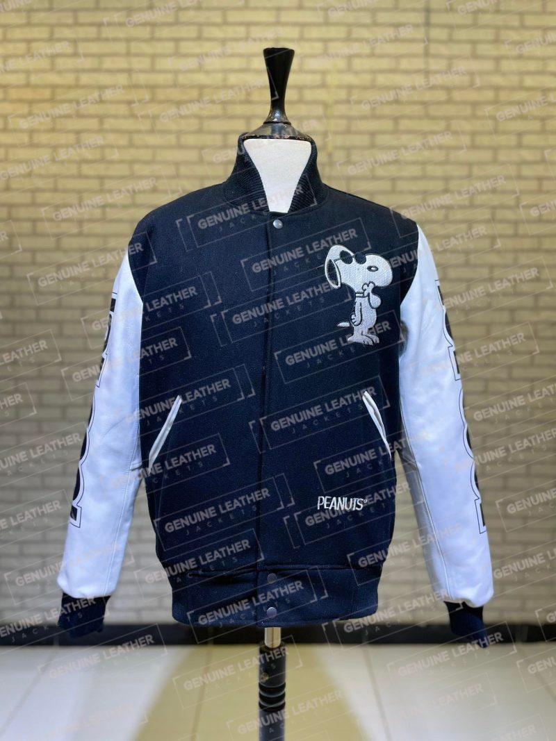Joe Cool Varsity Black Jacket