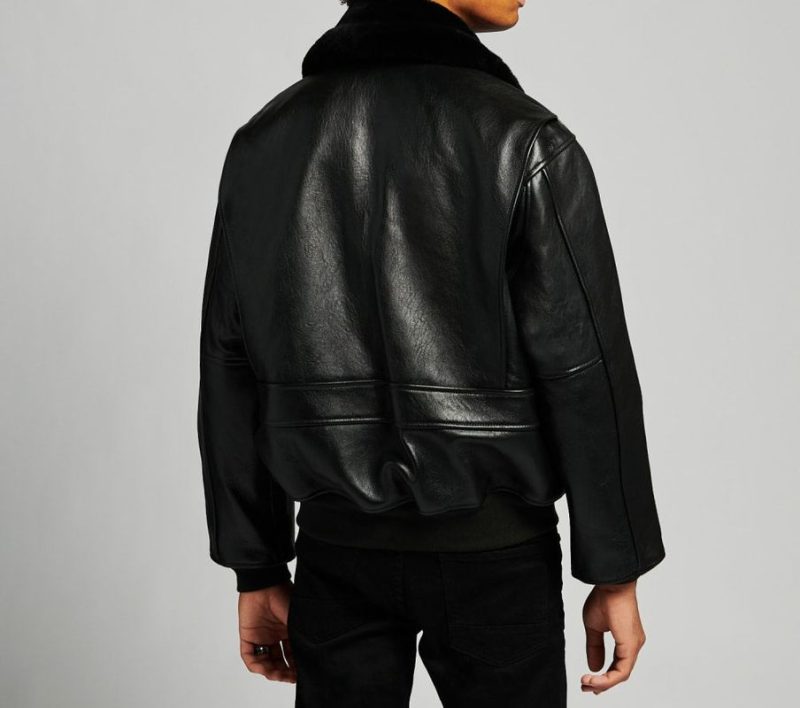 Leather Flight Jacket 