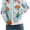 Light Blue Solstice Bomber Jacket