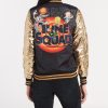 Lola Tune Squad Varsity Jacket gold and black