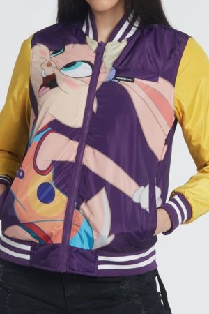 Lola Tune Squad Varsity Jacket purple