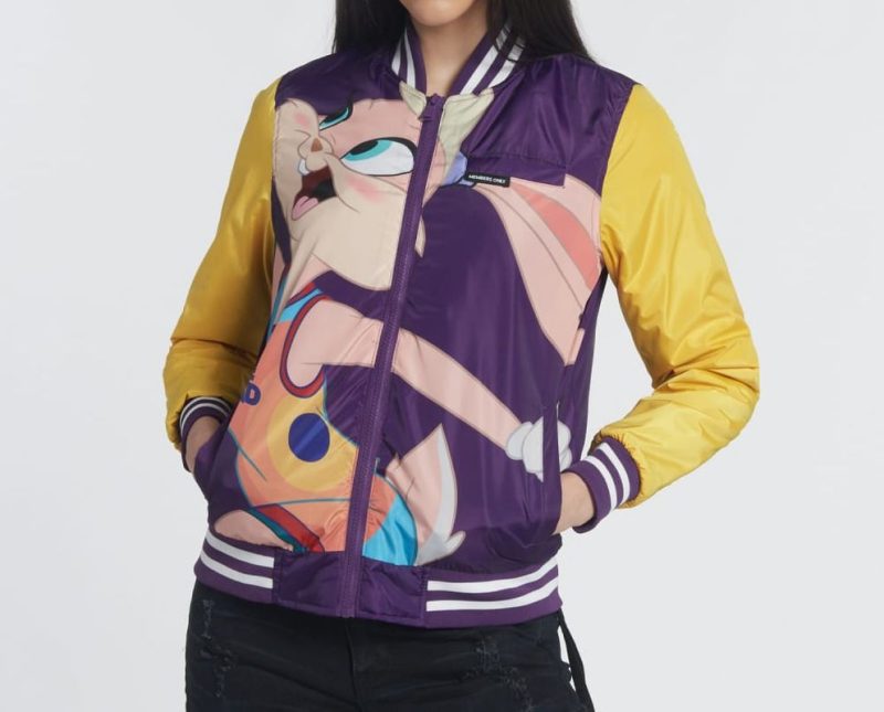 Lola Tune Squad Varsity Jacket purple