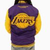 Los Angeles Lakers NBA Varsity Satin Jacket