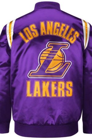 Los Angeles Lakers Purple Varsity Jacket