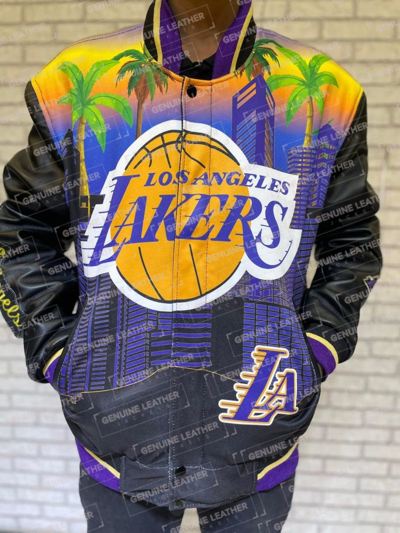 Los Angeles Lakers Remix Varsity Jacket