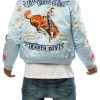 Men Light Blue Solstice Bomber Jacket
