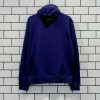 Back Men's Purple Cotton Icon Hoodie