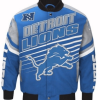 N Detroit Lions Varsity Bomber Jacket