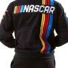 Nascar Logo Bomber Cotton Black Jacket
