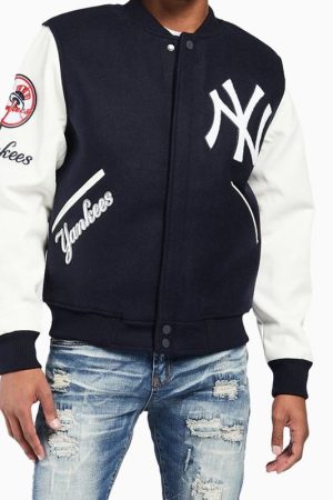 New York Yankees Logo Varsity Jacket