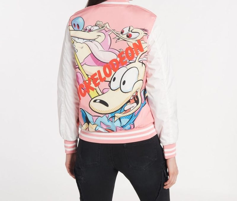 Nickelodeon Chucky Varsity Jacket Pink