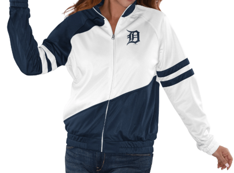 Official Ladies Detroit Tigers Track Jacket