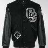 Opening Ceremony OC Black Letterman Jacket