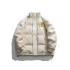 Polyester Smiley Puffer Jacket