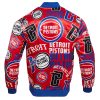 Pro standard Detroit Pistons Collage Satin Jacket