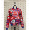 Pro standard Detroit Pistons Collage Satin Jackets