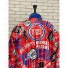 Pro standard Detroit Pistons Collage Satin Red Jacket