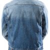 Saturn Cropped Blue Denim Jacket