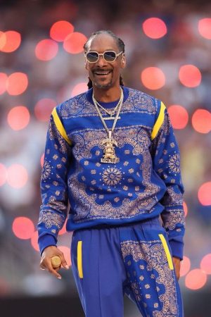 Snoop Dogg Blue Bandana blue Tracksuit