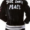 Stardust VelvetBomber Jacket
