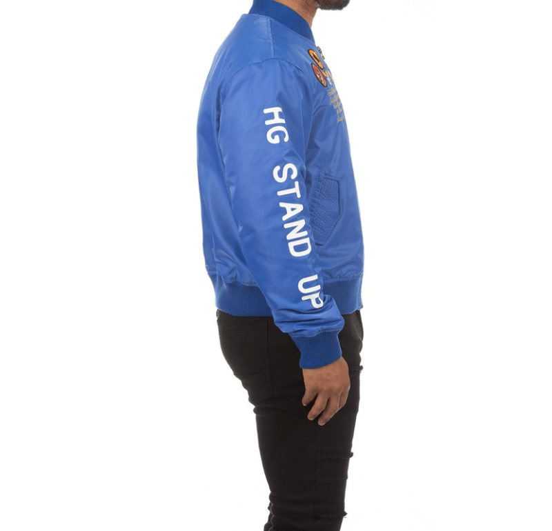 Surf The Web Laser Lines Blue Jacket 