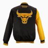 Yellow Chicago Bulls NBA Jacket