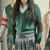 All of Us Our Dead Green Cardigan