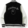 Black BAPE Varsity Jacket