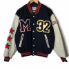 Navy Blue MVP Varsity Bomber Jacket