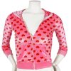 Jennifer´s Body Check Pink Heart Hoodie