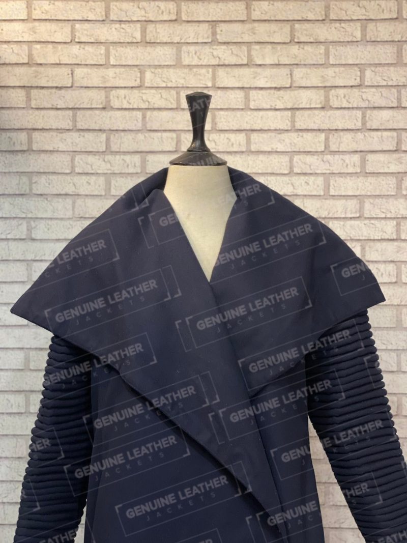 Blue Bloods Erin's Navy Ribbed Coat