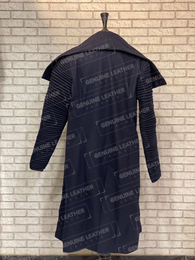 Blue Bloods Erin's Navy Ribbed Coat