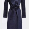 Blue Bloods Erin's Navy Ribbed Coat