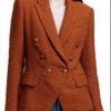 The View 2022 Joy Behar's Orange Tweed Blazer