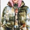 Inventing Anna Neff's Printed Puffer Jacket