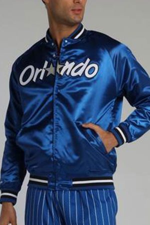 Orlando Magic Blue Lightweight Satin Jacket