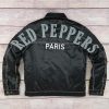 Red Peppers Paris Black Trucker Jacket