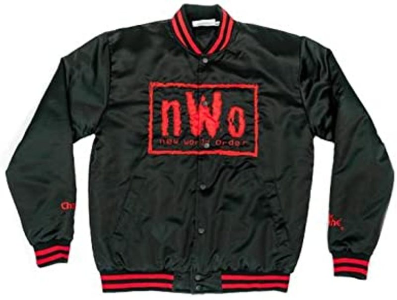 NWO Wolfpac Retro Satin WWE Jacket
