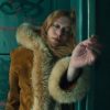 Russian Doll S02 Nora Suede Leather Shearling Coat