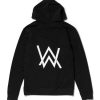 Alan Walker Logo Black Hoodie